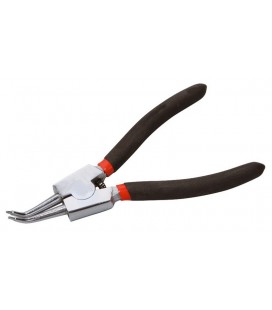 Kleště na pojistné kroužky vnější, zahnuté MASTERTOOL Seeger 175 mm C45/HRC 38~48 75-1307
