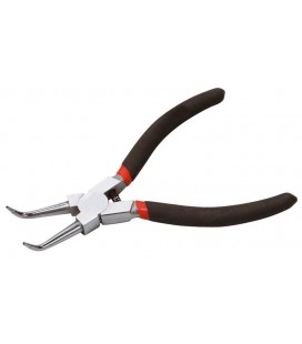 Kleště na pojistné kroužky vnitřní, zahnuté MASTERTOOL Seeger 175 mm C45/HRC 38~48 75-1309