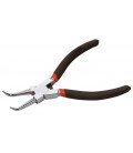 Kleště na pojistné kroužky vnitřní, zahnuté MASTERTOOL Seeger 175 mm C45/HRC 38~48 75-1309