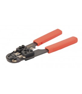 Kleště krimpovací na konektory MASTERTOOL RJ45 195 mm 75-2242