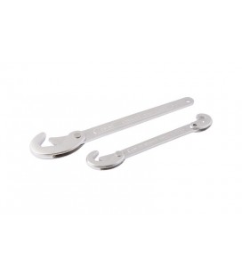 Klíče hákové MASTERTOOL 9-32 mm, sada 2 ks 76-0932