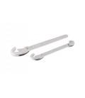 Klíče hákové MASTERTOOL 9-32 mm, sada 2 ks 76-0932