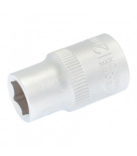 Hlavice nástrčná 6-hranná MASTERTOOL 1/2" 12 mm L 40 mm CRV 78-0012