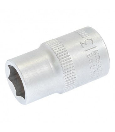 Hlavice nástrčná 6-hranná MASTERTOOL 1/2" 13 mm L 40 mm CRV 78-0013