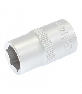 Hlavice nástrčná 6-hranná MASTERTOOL 1/2" 14 mm L 40 mm CRV 78-0014