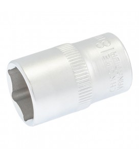 Hlavice nástrčná 6-hranná MASTERTOOL 1/2" 18 mm L 40 mm CRV 78-0018