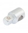 Adaptér s otvorem pro tyč MASTERTOOL 3/8"F - 1/2" M CRV 78-0086