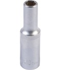 Hlavice nástrčná prodloužená 6-hranná MASTERTOOL 1/2" 10 mm L 78 mm CRV 78-0510