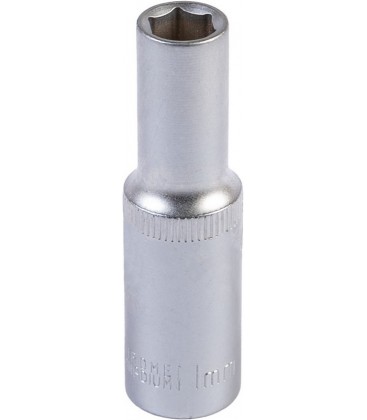 Hlavice nástrčná prodloužená 6-hranná MASTERTOOL 1/2" 11 mm L 78 mm CRV 78-0511
