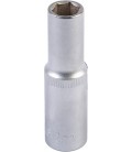 Hlavice nástrčná prodloužená 6-hranná MASTERTOOL 1/2" 12 mm L 78 mm CRV 78-0512