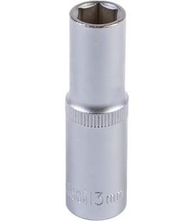 Hlavice nástrčná prodloužená 6-hranná MASTERTOOL 1/2" 13 mm L 78 mm CRV 78-0513