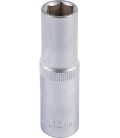 Hlavice nástrčná prodloužená 6-hranná MASTERTOOL 1/2" 14 mm L 78 mm CRV 78-0514