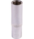 Hlavice nástrčná prodloužená 6-hranná MASTERTOOL 1/2" 15 mm L 78 mm CRV 78-0515