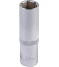 Hlavice nástrčná prodloužená 6-hranná MASTERTOOL 1/2" 16 mm L 78 mm CRV 78-0516