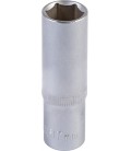 Hlavice nástrčná prodloužená 6-hranná MASTERTOOL 1/2" 17 mm L 78 mm CRV 78-0517