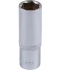 Hlavice nástrčná prodloužená 6-hranná MASTERTOOL 1/2" 18 mm L 78 mm CRV 78-0518