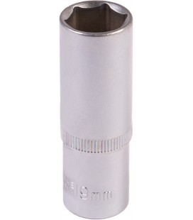 Hlavice nástrčná prodloužená 6-hranná MASTERTOOL 1/2" 19 mm L 78 mm CRV 78-0519