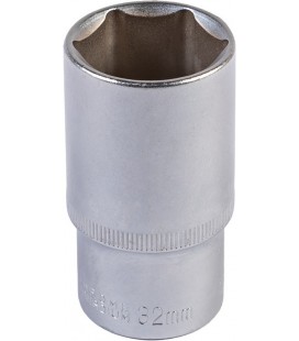 Hlavice nástrčná prodloužená 6-hranná MASTERTOOL 1/2" 32 mm L 78 mm CRV 78-0532