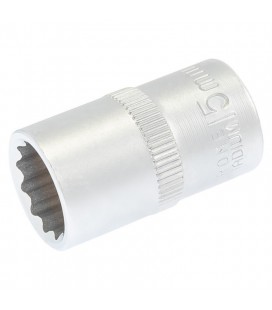 Hlavice nástrčná 12hranná MASTERTOOL 1/2" 15mm L 40mm CRV 78-0615