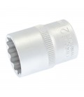 Hlavice nástrčná 12hranná MASTERTOOL 1/2" 21 mm L 40 mm CRV 78-0621