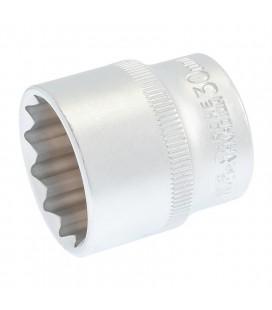 Hlavice nástrčná 12hranná MASTERTOOL 1/2" 30 mm L 43 mm CRV 78-0630