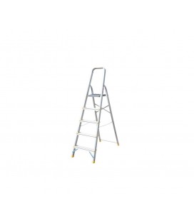 Žebřík schůdkový hliníkový MASTERTOOL 5 stupňů h 1070 mm max. 150 kg 79-1105