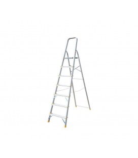 Žebřík schůdkový hliníkový MASTERTOOL 7 stupňů h 1500 mm max. 150 kg 79-1107