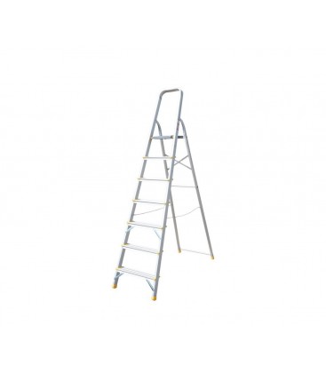 Žebřík schůdkový hliníkový MASTERTOOL 7 stupňů h 1500 mm max. 150 kg 79-1107