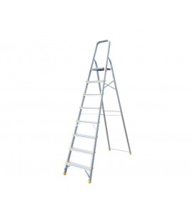 Žebřík schůdkový hliníkový MASTERTOOL 8 stupňů h 1720 mm max. 150 kg 79-1108