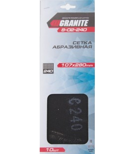 Mřížka brusná GRANITE P240 107*280 mm 10 ks 8-02-240