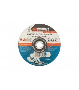 Kotouč řezný na kov GRANITE 180*1, 6*22, 2 mm 8-04-180