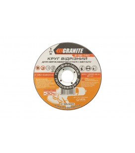 Kotouč řezný na kov a nerez GRANITE PROFI +30 125*1, 0*22, 2 mm 8-06-120