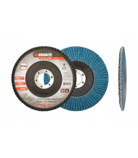 Kotouč brusný lamelový GRANITE ZIRCONIA Т29 P36 125*22 mm 8-32-036