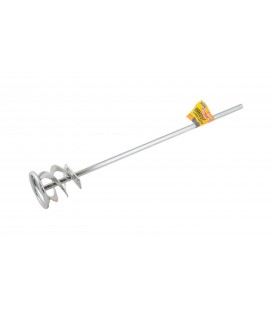 Míchadlo spirálové do vrtačky na farbu a směsi MASTERTOOL Ø 60 mm L 400 mm 80-0016