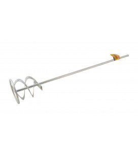 Míchadlo spirálové do vrtačky na farbu a směsi MASTERTOOL Ø 100 mm L 600 mm 80-0020