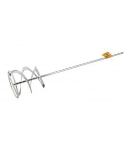 Míchadlo spirálové do vrtačky na farbu a směsi MASTERTOOL Ø 120 mm L 600 mm 80-0022