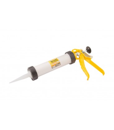 Pistole vytlačovací na stavební směsi MASTERTOOL PROFI 420 ml/255 mm hliníková 80-0236