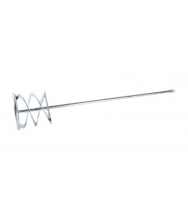 Míchadlo spirálové do vrtačky na farbu a směsi SDS-Plus MASTERTOOL Ø 120 mm L 600 mm 80-0322