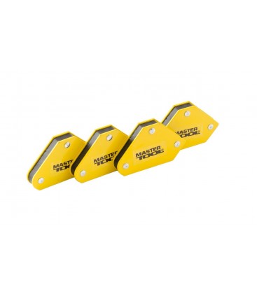 Sada magnetických svařovacích úhelníků mini MASTERTOOL 4 kg 45°/90°/135° 4ks 81-0204
