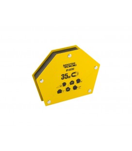 Úhelník magnetický pro svařování MASTERTOOL 35 kg 30°/45°/60°/75°/90°/135° 145х110 мм 81-0235