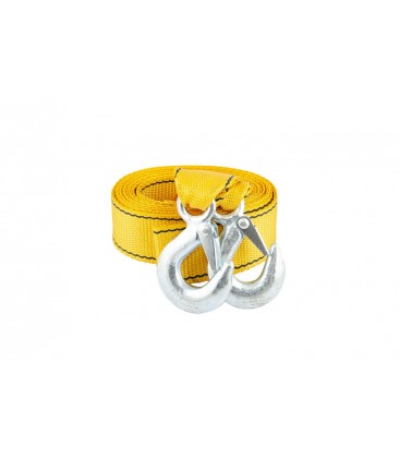 Lano tažné s karabinami MASTERTOOL 3 T 4, 5 m*50 mm, polyester 81-0302