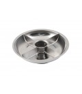 Magnetická miska MASTERTOOL na šrouby a nářadí 148 mm, 4 přihrádky 81-2148
