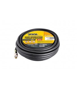 Hadice gumová MASTERTOOL vzduchová 20 bar 8*15 mm 20 m, rychlý konektor 81-8463