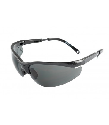 Brýle ochranné MASTERTOOL SPORTLINE GREY proti poškrábání ANTI-SCRATCH, nastavitelná délka pantu 82-0001