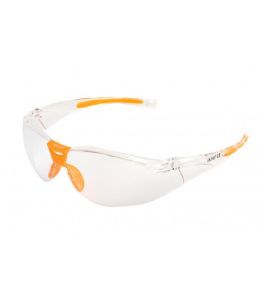 Brýle ochranné MASTERTOOL ANTI-SCRATCH transparentní, protiskluzové nohy l-class 82-0059