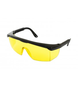 Brýle ochranné MASTERTOOL COMFORT žlutá panoramatická čočka, nastavitelné nohy l-class 82-0603