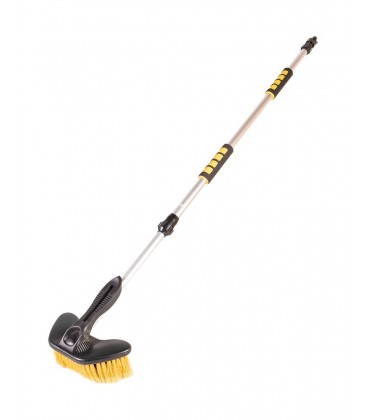 Kartáč na mytí auta MASTERTOOL teleskopická hliníková rukojeť 1070-1680 mm 84-0017