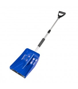 Lopata na sníh MASTERTOOL do auta, hliníková teleskopická násada 850 - 1090 mm 84-0019