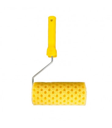 Válec malířský MASTERTOOL Moltopren hrášek strukturovací dekorační 180/80 mm d 6 mm s držákem 92-6203