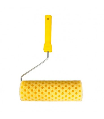 Válec malířský MASTERTOOL Moltopren hrášek strukturovací dekorační 230/80 mm d 6 mm s držákem 92-6204